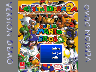 Ficha Super Mario Bros La Seta Dorada (RPG Maker 2000)