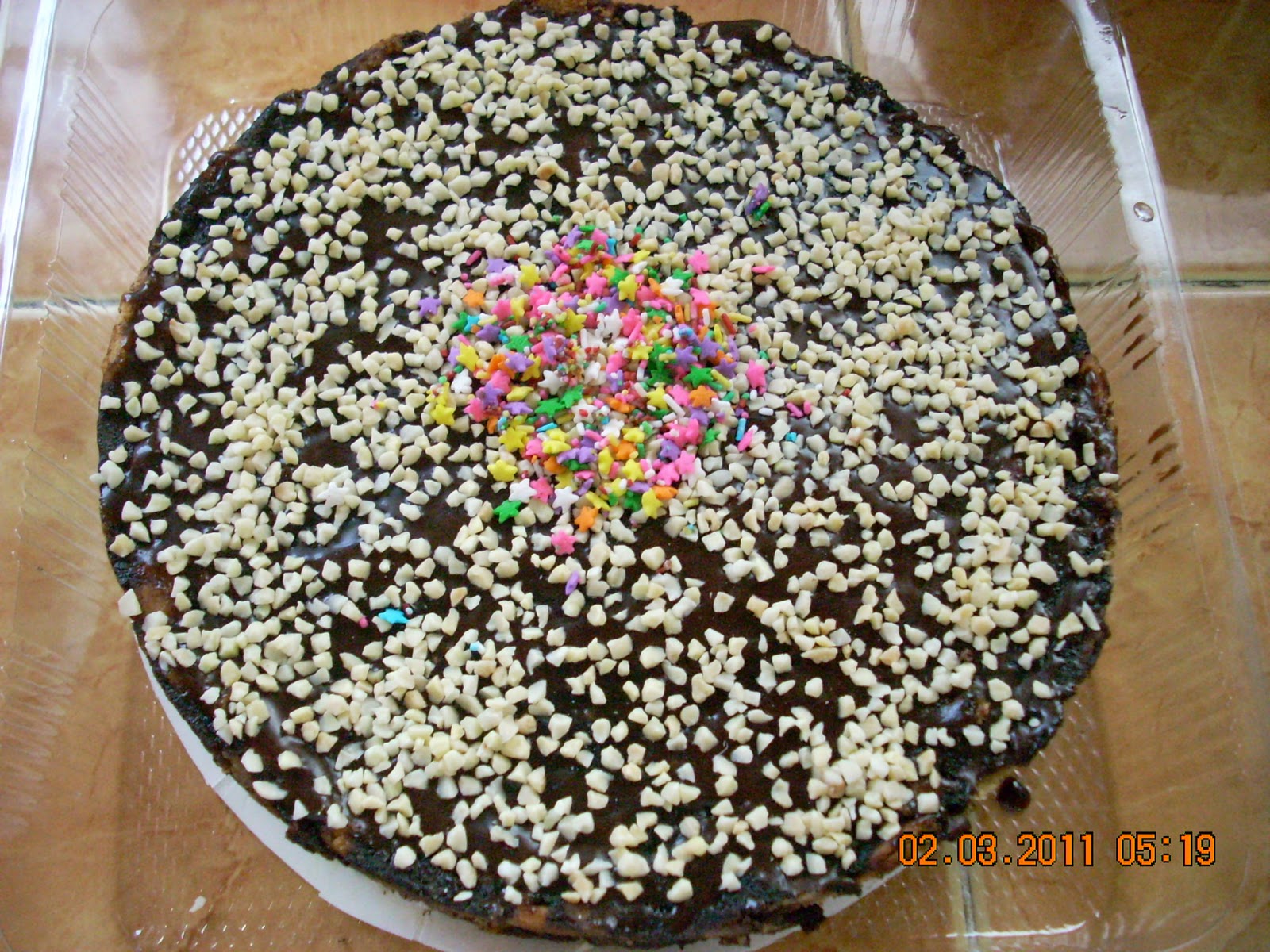 LYSSALESYEZ FOODIE: kek batik biskut marie