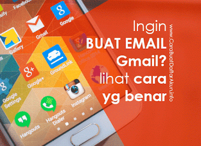 langkah buat email Gmail baru lewat hp