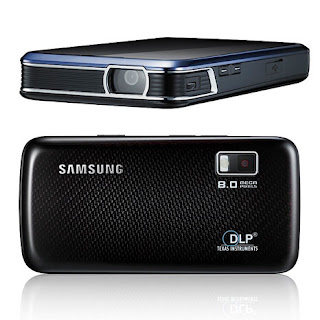 Samsung projector in mobile phone