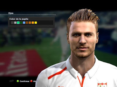 PES 2013 New Face and Hair Immobile 2015 by B. Molina