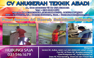 Pusat Service AC Daerah  Sukodono Sidoarjo 