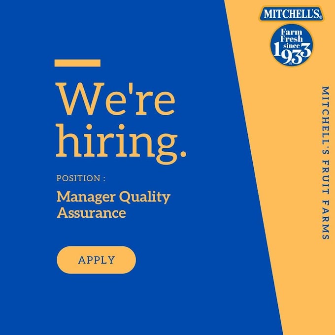 Required Manager Quality Assurance