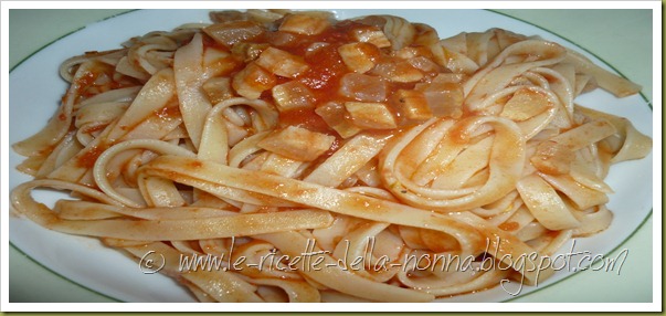 Fettuccine di kamut all'amatriciana (5)