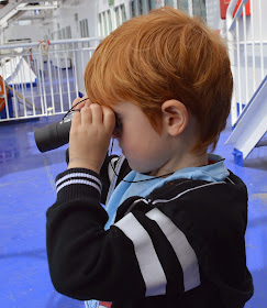 Searching for dolphins in the North Sea aboard DFDS Seaways