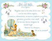 Dia del Niño: Regalos y mas. No te pierdas los regalos que podes . (dia del niã±o blog fbk)