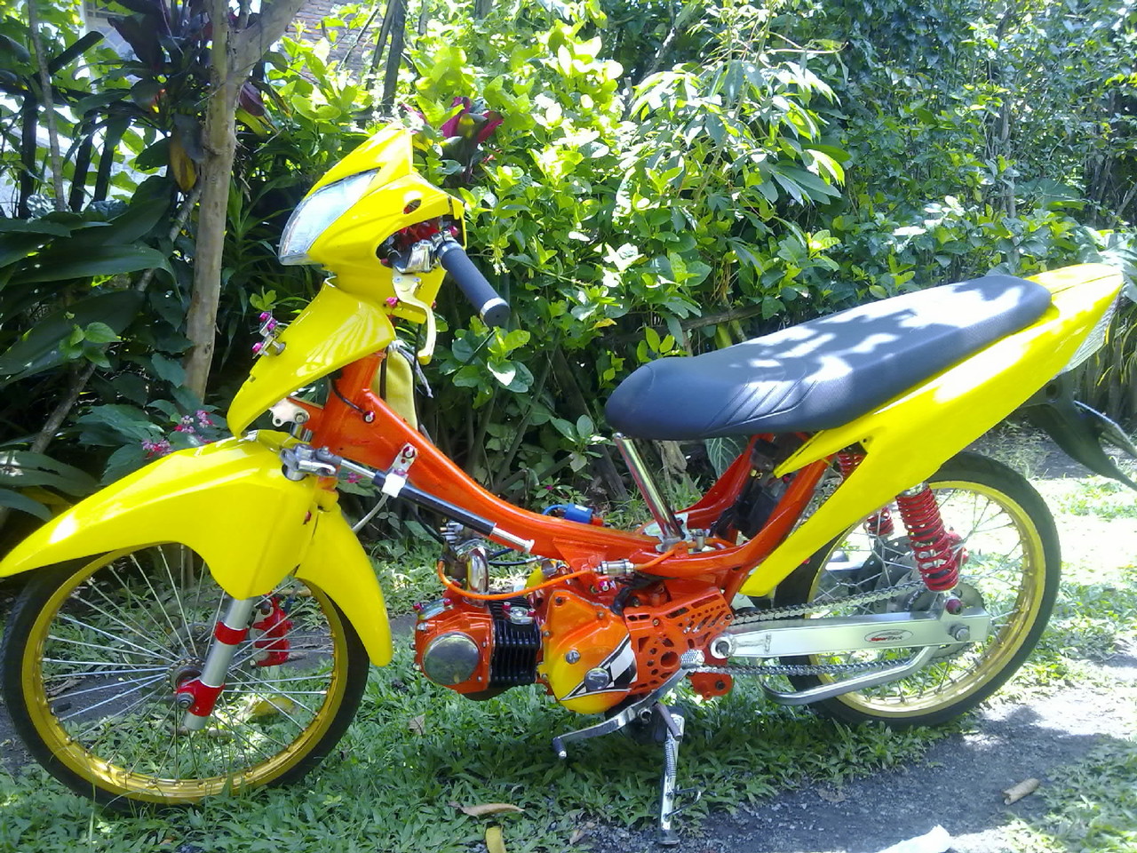 Modifikasi Motor Supra X 125 Ceper Modifikasi Motor Bebek