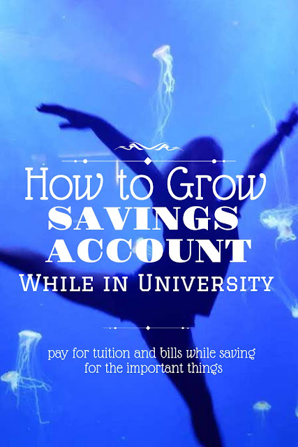 how to grow savings account while in college