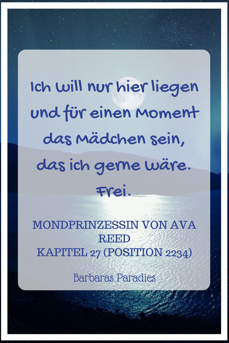 Mondprinzessin von Ava Reed Zitat 3 P