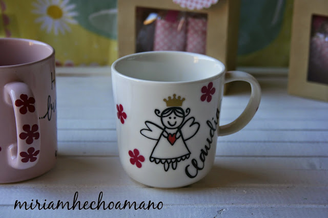 TAZA PINTADA A MANO