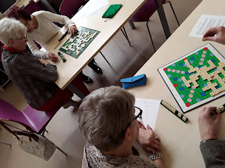 Wojewódzka i Miejska Biblioteka Publiczna im. dr. Witolda Bełzy w Bydgoszczy. Filia nr 5, ul. Pomorska 80-86, Bydgoszcz; Klub Seniora "Bociania Oaza" Bydgoszcz; Scrabble