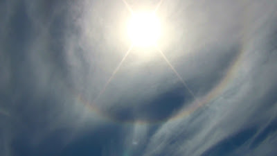 sun halo, zjawiska atmosferyczne, zjawisko optyczne, halo słoneczne