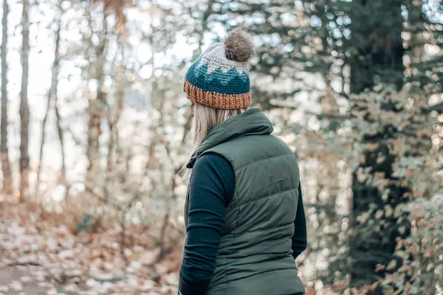 Mountain Range Beanie