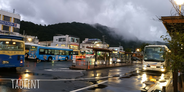 bepergian ke kawaguchiko dengan bus