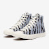 Sepatu Sneakers Converse Chuck Taylor All Star Hi Blue Slate Black Egret 167629C063