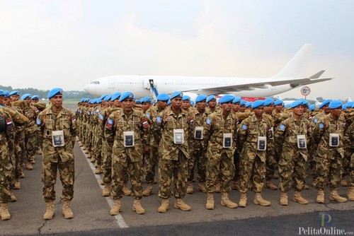 Satgas Konga XXIII-G/UNIFIL Terima Kunjungan tim ORI Pimpinan Sergiy Mazurov