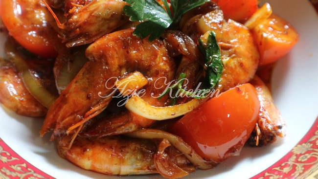 Udang Goreng Cili Kering Azie Kitchen