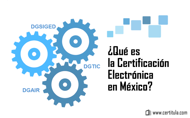 certificación electrónica
