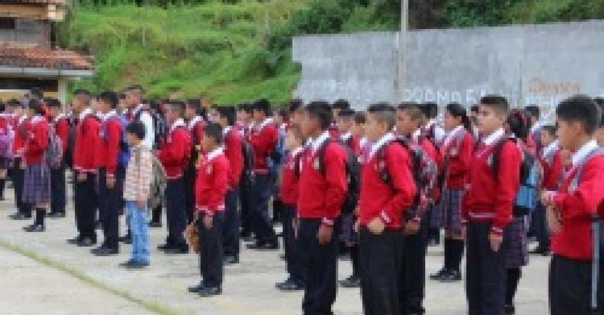 Más de 130 mil estudiantes retornan a clases hoy en la DRE Amazonas