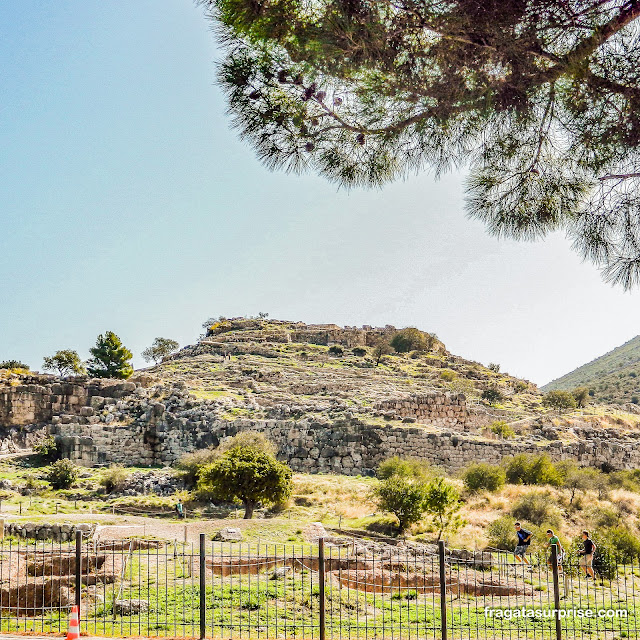 Sítio Arqueológico de Micenas na Grécia