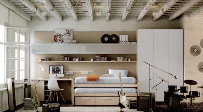 Teenager's Room Rockstar Design For Real RockStar | Home Interior ...