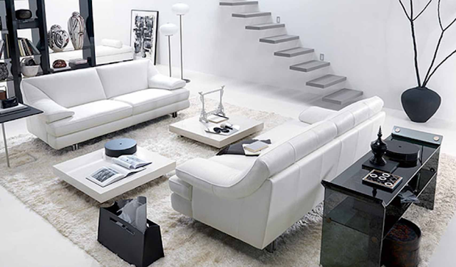 WONDERFULL BLACK AND WHITE INTERIOR DESIGNS