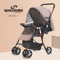 Kereta Dorong Bayi Spacebaby SB325-1 Baby Stroller