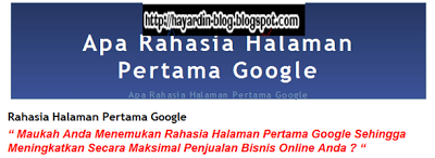 Cara Menghilangkan Tulisan Powered By Blogger Pada Blog