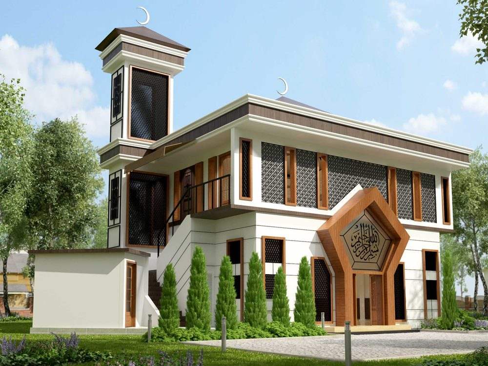 Jasa Arsitek Desain  Masjid  Lengkap Ukuran Kecil Besar 