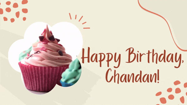 Happy Birthday, Chandan! GIF
