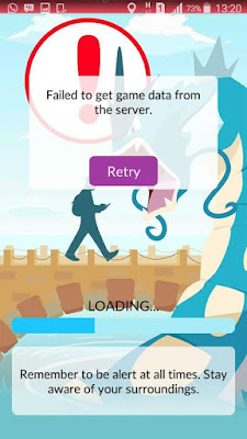  Failed To Get Data From The Server Pokemon Go