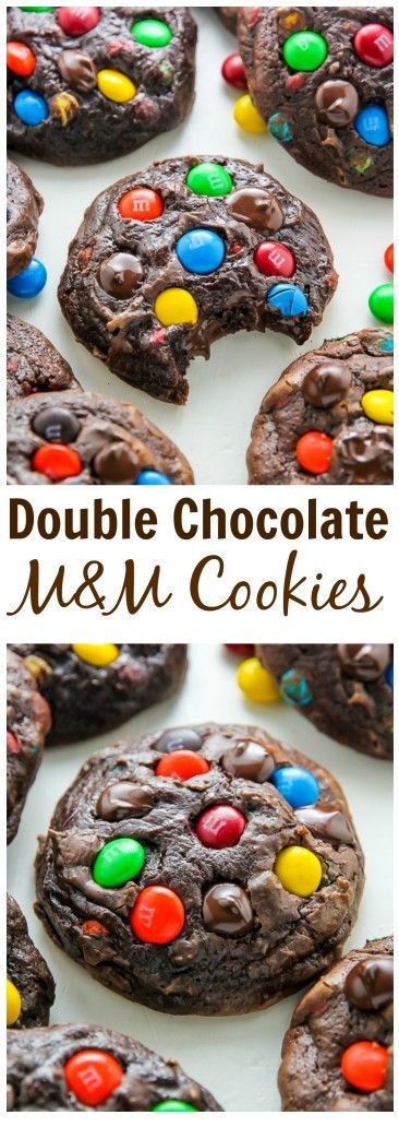 Soft Batch Chocolate M&M Cookies