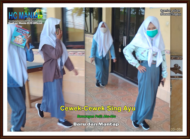 Gambar Soloan Terbaik di Indonesia - Gambar Siswa-Siswi SMA Negeri 1 Ngrambe Cover Putih Abu-abu - 11