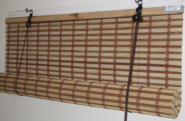 Bamboo Roll Up Blinds1