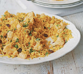 quick spiced cauliflower pilau recipe