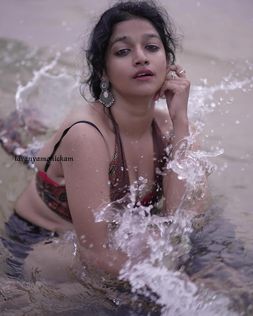 Lavanya Manickam captivating in her latest hot image gallery.