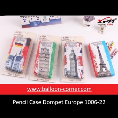 Kotak Pensil Dompet / Wallet Pencil Case Europe 1006-22/23