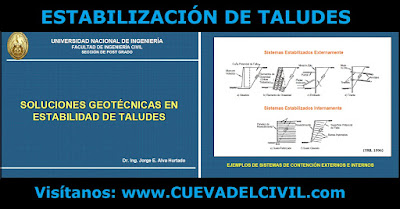 Estabilidad de taludes soluciones geotecnicas