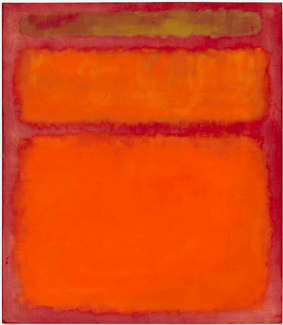 Mark Rothko, Orange, Red, Yellow