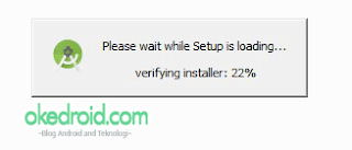 verify installing setup Android Studio exe