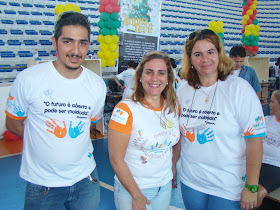  Anderson Mota, Bernadete Duarte e Ana Geanette, do Serviço de Tecnologias Educacionais da Secretaria de Educação, esperam a participação de um público recorde na 3ª edição do Anima Terê