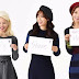 More of SNSD SooYoung, HyoYeon, and Yuri's pictures for ALLETS' 'Let's Share the Heart' Campaign