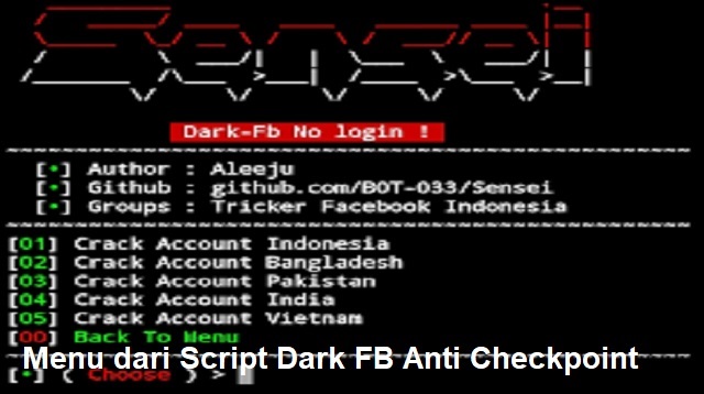 Script Dark FB Anti Checkpoint