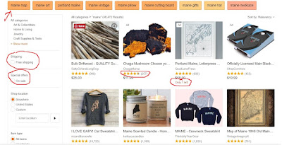 Etsy guided search