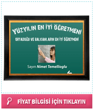 Yüzyılın En İyi Öğretmeni Sertifikası