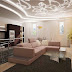 modern heart shaped false ceiling design with lights