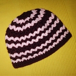 zig zag beanie free crochet pattern