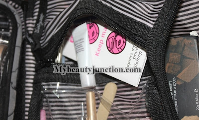 Thirty One Cosmetics poppy quilted bag review 