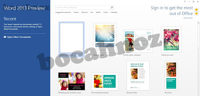 Download Preview Image dari Ms. Office 2013 Terbaru