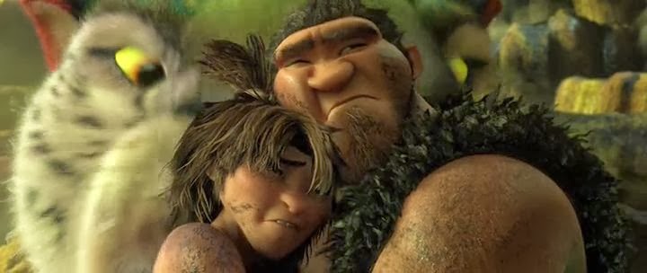 Screen Shot Of The Croods (2013) English Movie 300MB Short Size PC Movie